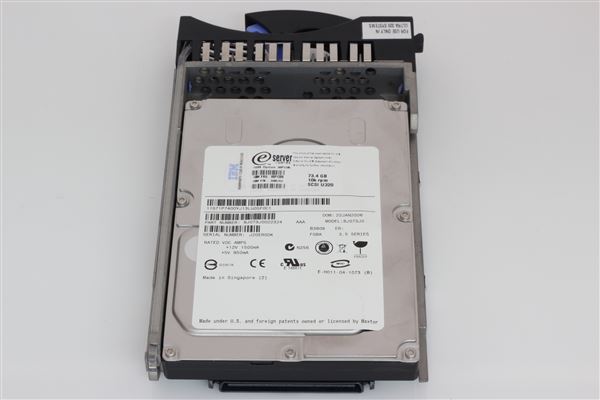 IBM HDD 73.4GB HS U320 10K (OPT: 90P1305)