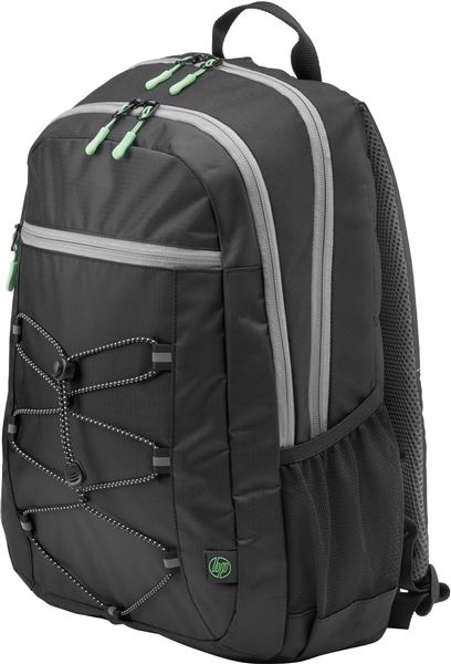 15,6 Active Rucksack Farbe: schwarz / mintgrün/ Schützen Sie Ihr Notebook mit einem gepolsterten Fac