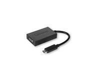 USB C TO VGA PLUS POWER ADAPTE Lenovo USB C to VGA Plus Power Adapter, black