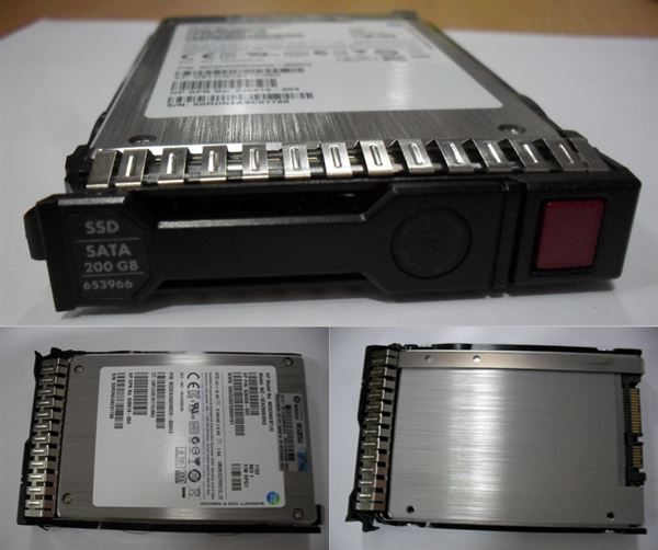 HPE SSD 200GB SATA 3G MLC SFF 2.5'' SC