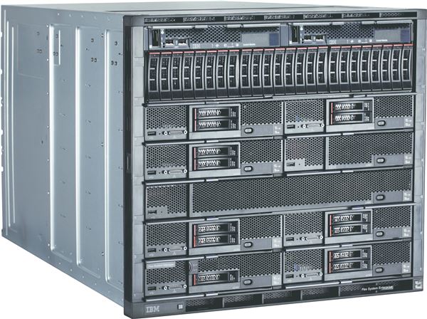 IBM FLEX SYSTEM ENTERPRISE CHASSIS WITH 2x2500PSU