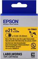 ETIKETTENKASSETTE LK-7YBA21 Epson Etikettenkassette, Schrumpfschlauch (Heat Shrink Tube, HST) LK-7YB