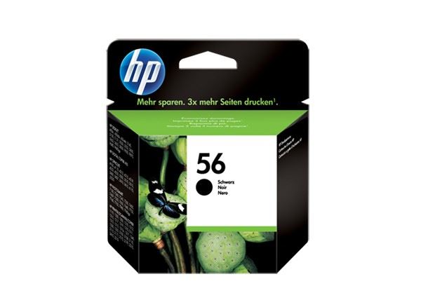 HEWLETT-PACKARD INK BLACK NO. 56 19ML