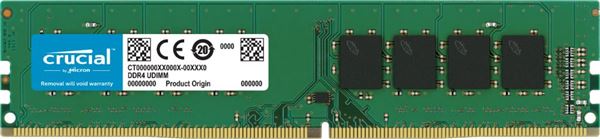 CRUCIAL MEM 64GB (2x32GB) PC4-25600 3200MHz DIMM 288-PIN CL22 1.2V non-ECC