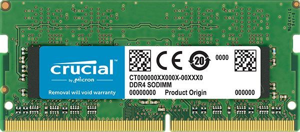 4GB DDR4 2666 MT/S 4GBm DDR4-2666MHz SODIMM, PC4-21300, CL19, 260pin
