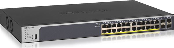 NETGEAR GS728TP 24PORT POE SWITCH V2 SMART MANAGED L3 POE+ 190W