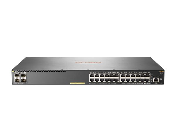 HPE SWITCH 2930F 24-PORT POE+ L3 MANAGED AND 4-PORT SFP