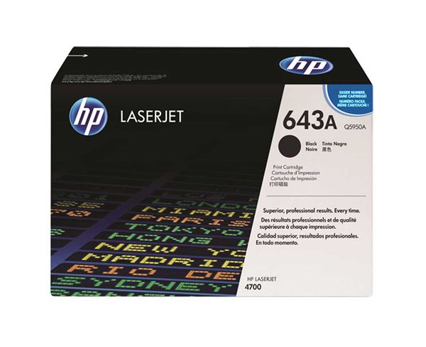 HEWLETT-PACKARD TONER BLACK COLOR 4700