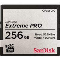 SANDISK EXTREME PRO CFAST 2.0 CARD 256GB