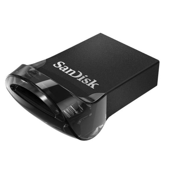 SANDISK ULTRA FIT 256 GB, USB 3.1, 130 MB/s, 19.1x15.9x8.8 mm