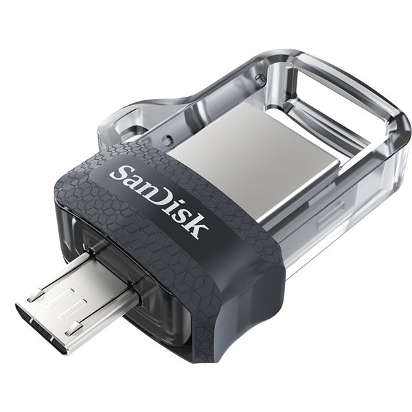 SANDISK ULTRA 16GB, USB 3.0, Micro-USB, 130MB/s, 5.2g