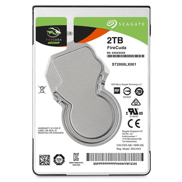 SEAGATE HDD 2TB SATA 6Gb/s 2.5''