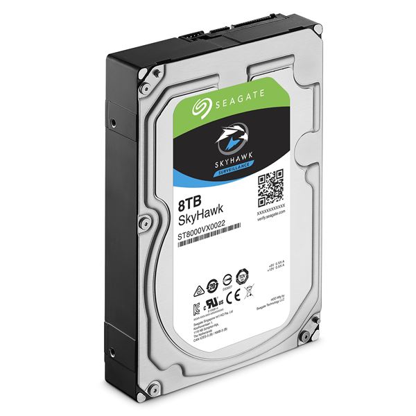 SKYHAWK 8TB SURVEILLANCE Surveillance optimiert f�r den 24/7 - �berwachungsbereich bei Arbeitslast