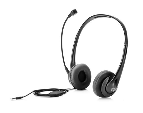 HP ON EAR HEADSET - BLACK JACK