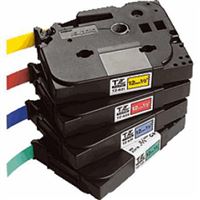 TZE-261CIV TAPE 36 MM - LAMIN. TZ, 36mm, 8m (L), Laminiert, Weißes Band, Schwarze Schrift