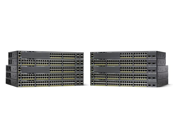 CISCO CATALYST SWITCH 2960X-24TS-LL 24x10/100/1000 + 2 x GIGABIT SFP